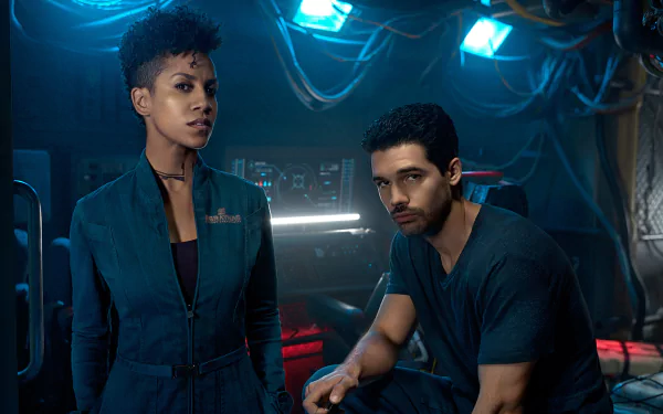 Naomi Nagata James Holden TV Show The Expanse HD Desktop Wallpaper | Background Image