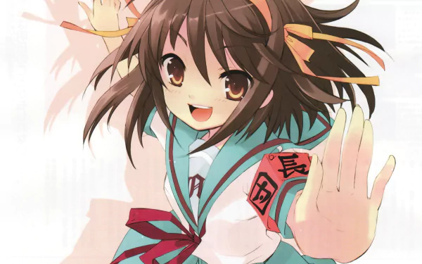 Haruhi Suzumiya Anime The Melancholy of Haruhi Suzumiya HD Desktop Wallpaper | Background Image