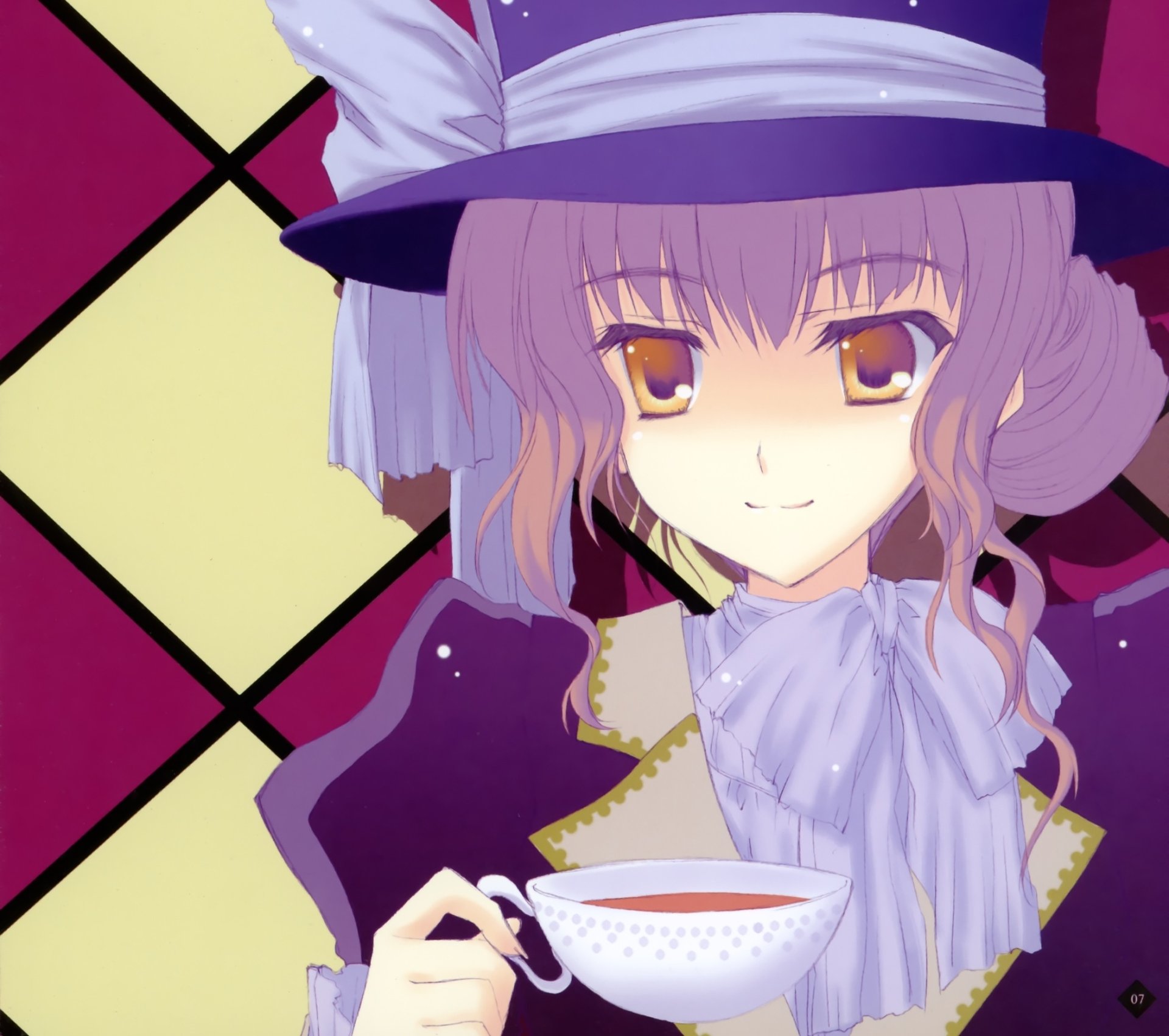 Download Mad Hatter Anime Alice In Wonderland HD Wallpaper by Naru Nanao