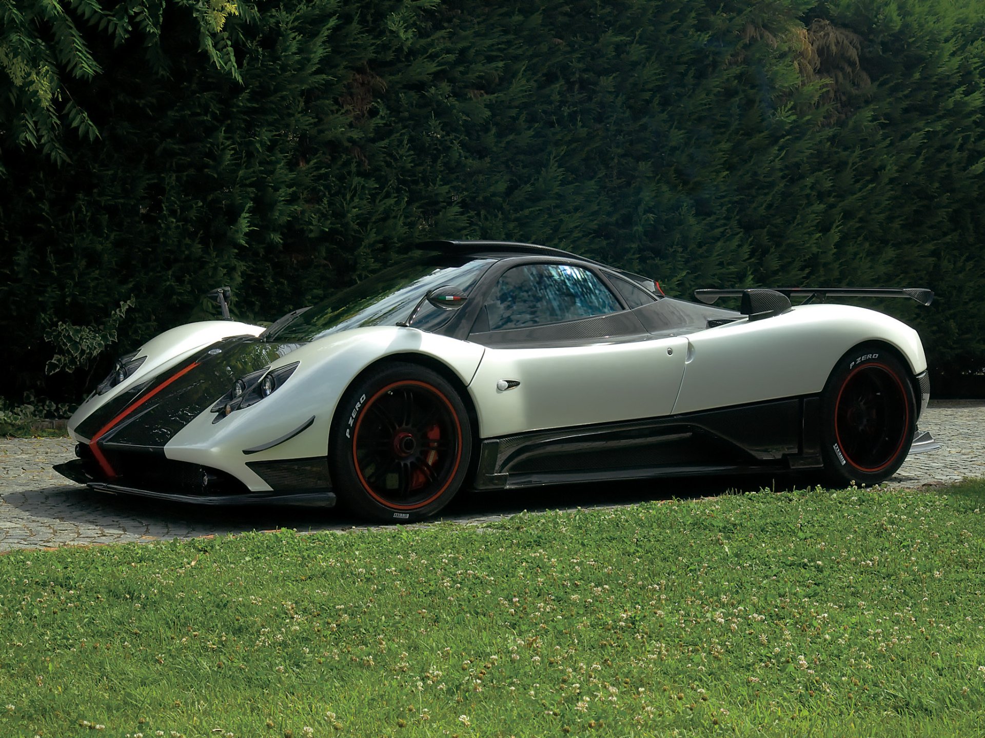 Download Car Supercar Pagani Pagani Zonda Cinque Vehicle Pagani Zonda HD Wallpaper