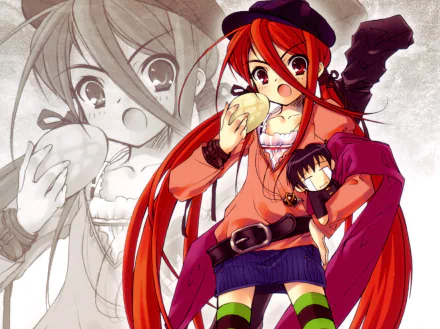 Shana (Shakugan No Shana) Anime Shakugan No Shana HD Desktop Wallpaper | Background Image