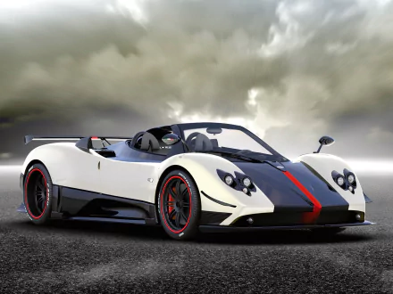 car supercar Pagani Pagani Zonda Cinque Roadster vehicle Pagani Zonda HD Desktop Wallpaper | Background Image