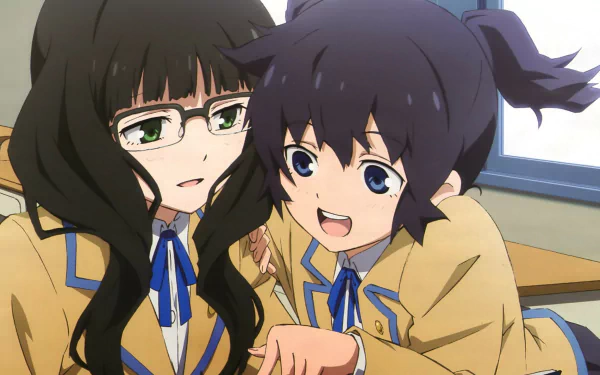 Yomi Takanashi Mato Kuroi Anime Black Rock Shooter HD Desktop Wallpaper | Background Image