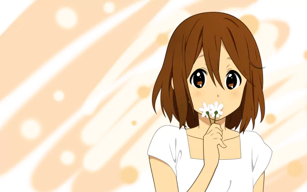 Yui Hirasawa Anime K-ON! HD Desktop Wallpaper | Background Image