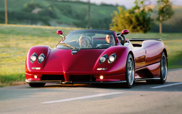 car supercar Pagani Pagani Zonda C12 Roadster vehicle Pagani Zonda HD Desktop Wallpaper | Background Image
