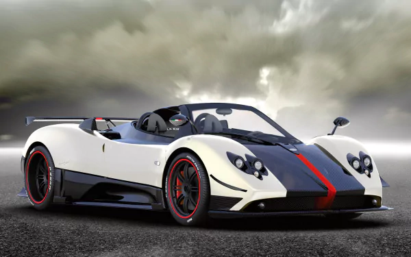 car supercar Pagani Pagani Zonda Cinque Roadster vehicle Pagani Zonda HD Desktop Wallpaper | Background Image