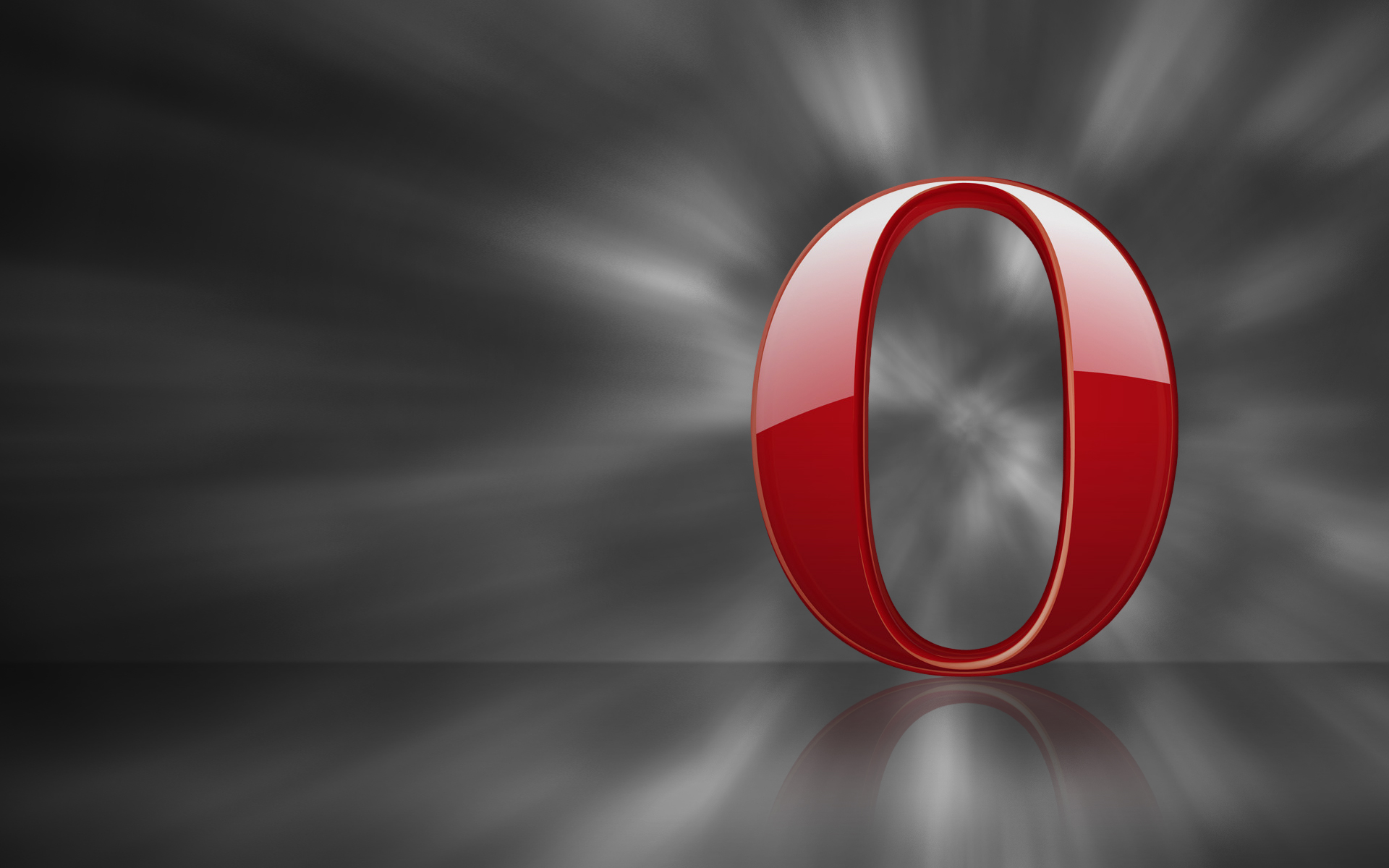 Opera Browser logo background