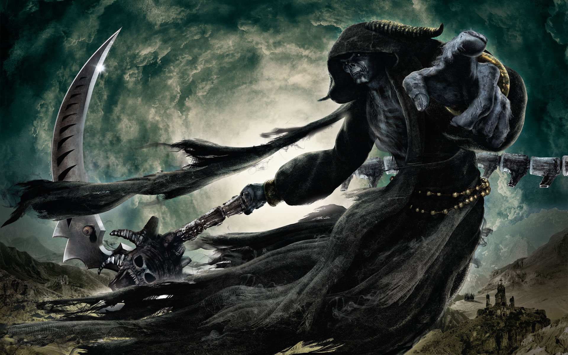 Dark Grim Reaper HD Wallpaper | Background Image
