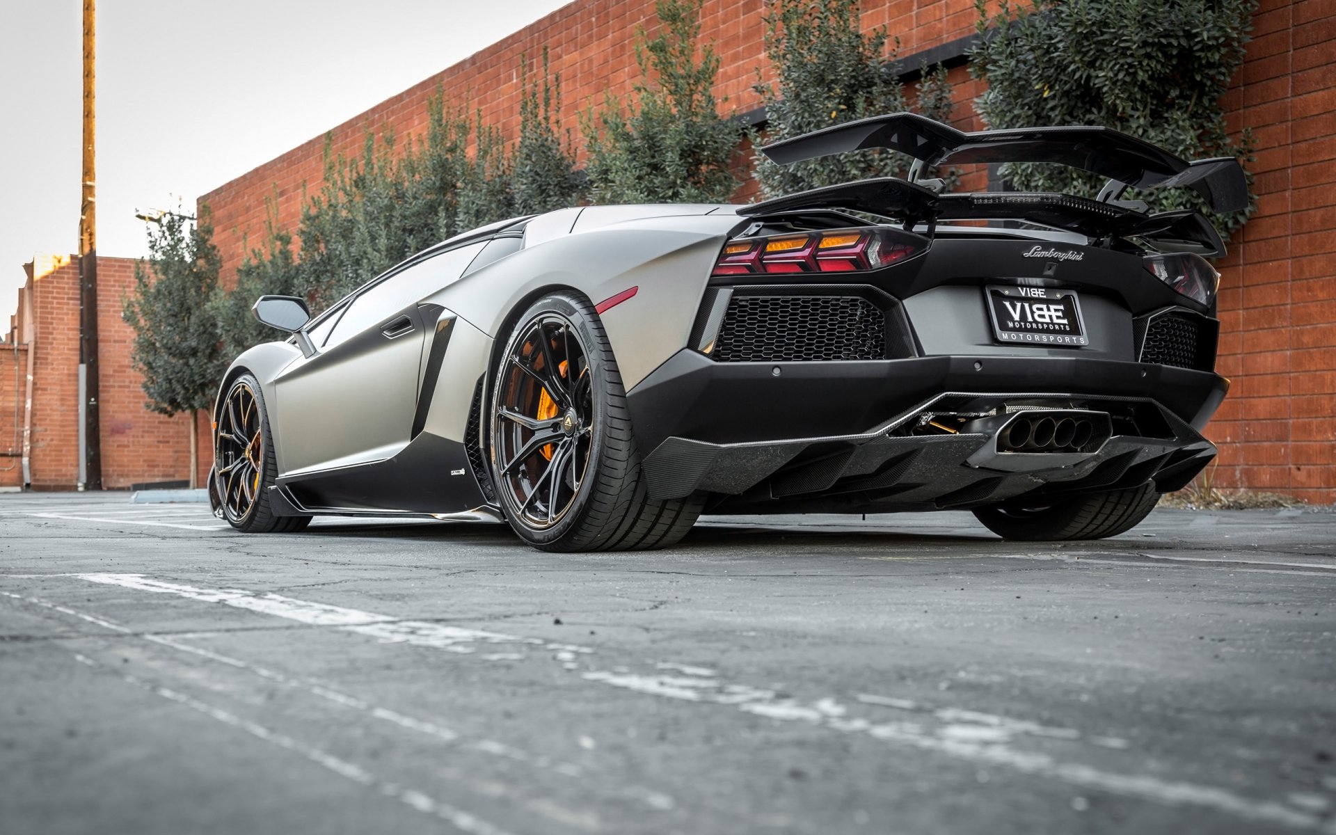 Download Lamborghini Car Supercar Lamborghini Aventador Zaragoza Edizione Vehicle Lamborghini Aventador HD Wallpaper