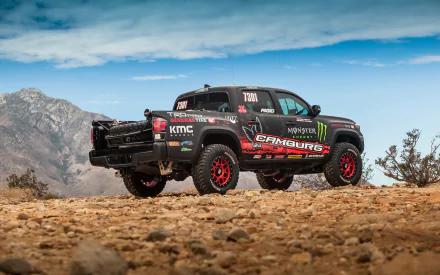 race truck Toyota car Toyota Tacoma TRD Pro Race Truck vehicle Toyota Tacoma HD Desktop Wallpaper | Background Image