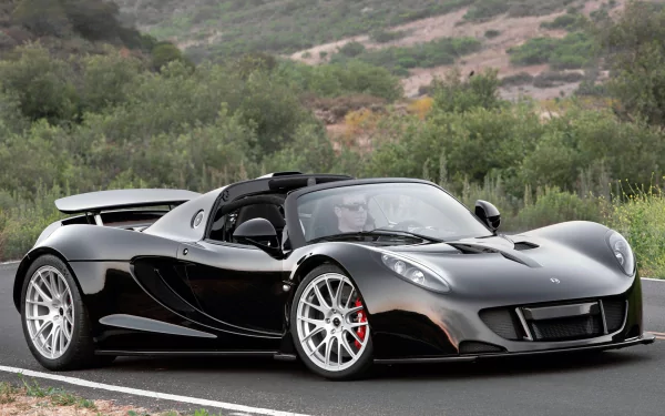 car supercar Hennessey Venom GT vehicle Hennessey Venom GT Spyder HD Desktop Wallpaper | Background Image
