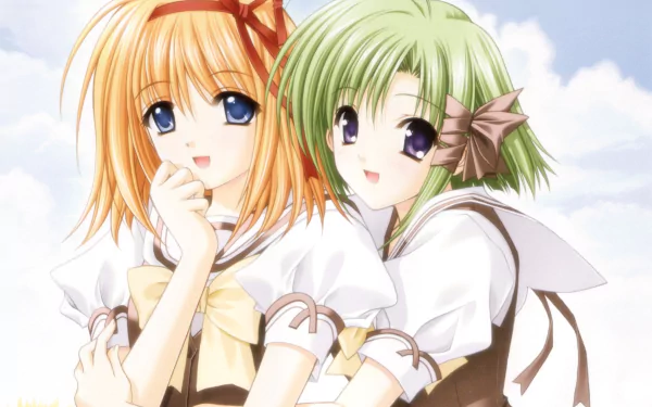 Kaede Fuyou Asa Shigure Anime Shuffle! HD Desktop Wallpaper | Background Image