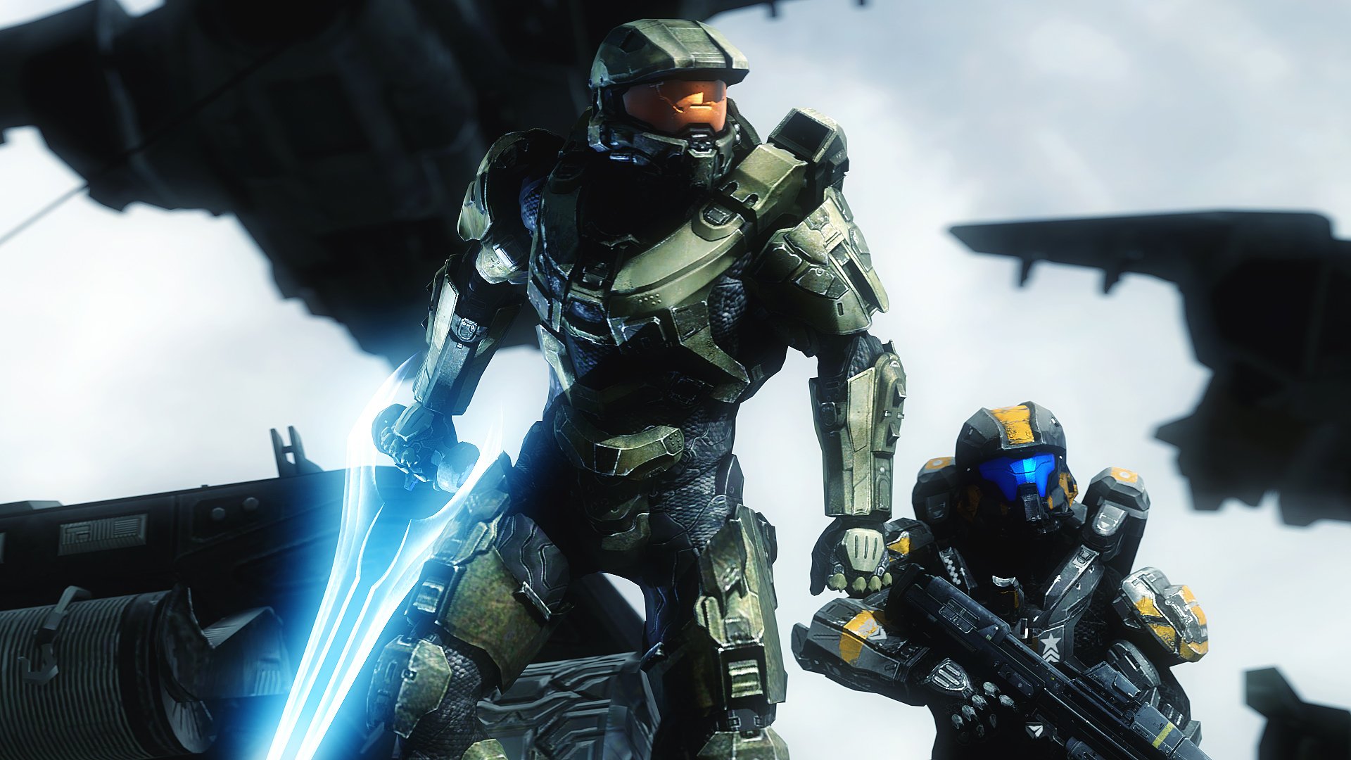 Download Weapon Armor Warrior Video Game Halo 5: Guardians Hd Wallpaper