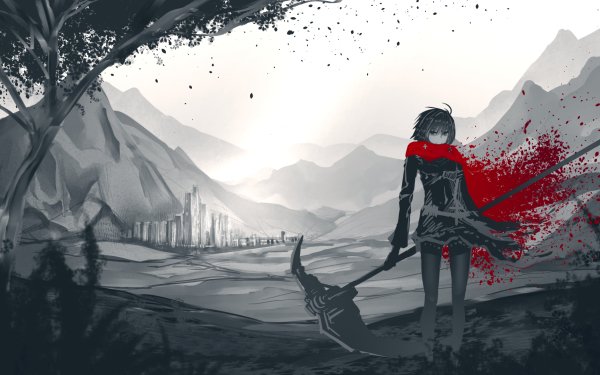 Anime RWBY Ruby Rose HD Wallpaper | Background Image