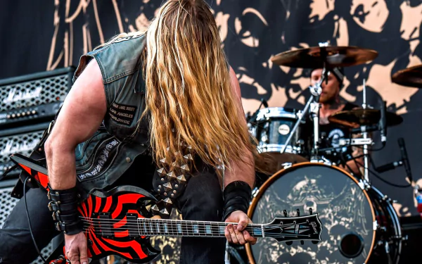 Zakk Wylde heavy metal guitarist guitar music Black Label Society HD Desktop Wallpaper | Background Image