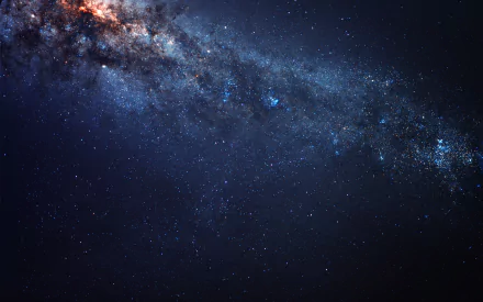 Sci Fi Milky Way HD Desktop Wallpaper | Background Image