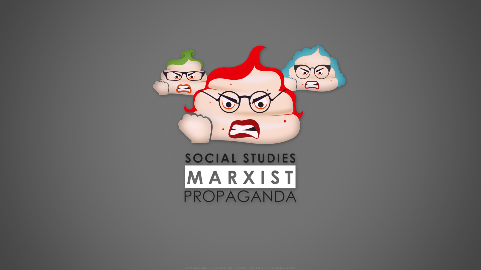 SJW Marxism Spoof Wallpaper 8k by Czeviara