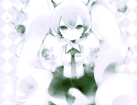 Hatsune Miku Anime Vocaloid HD Desktop Wallpaper | Background Image