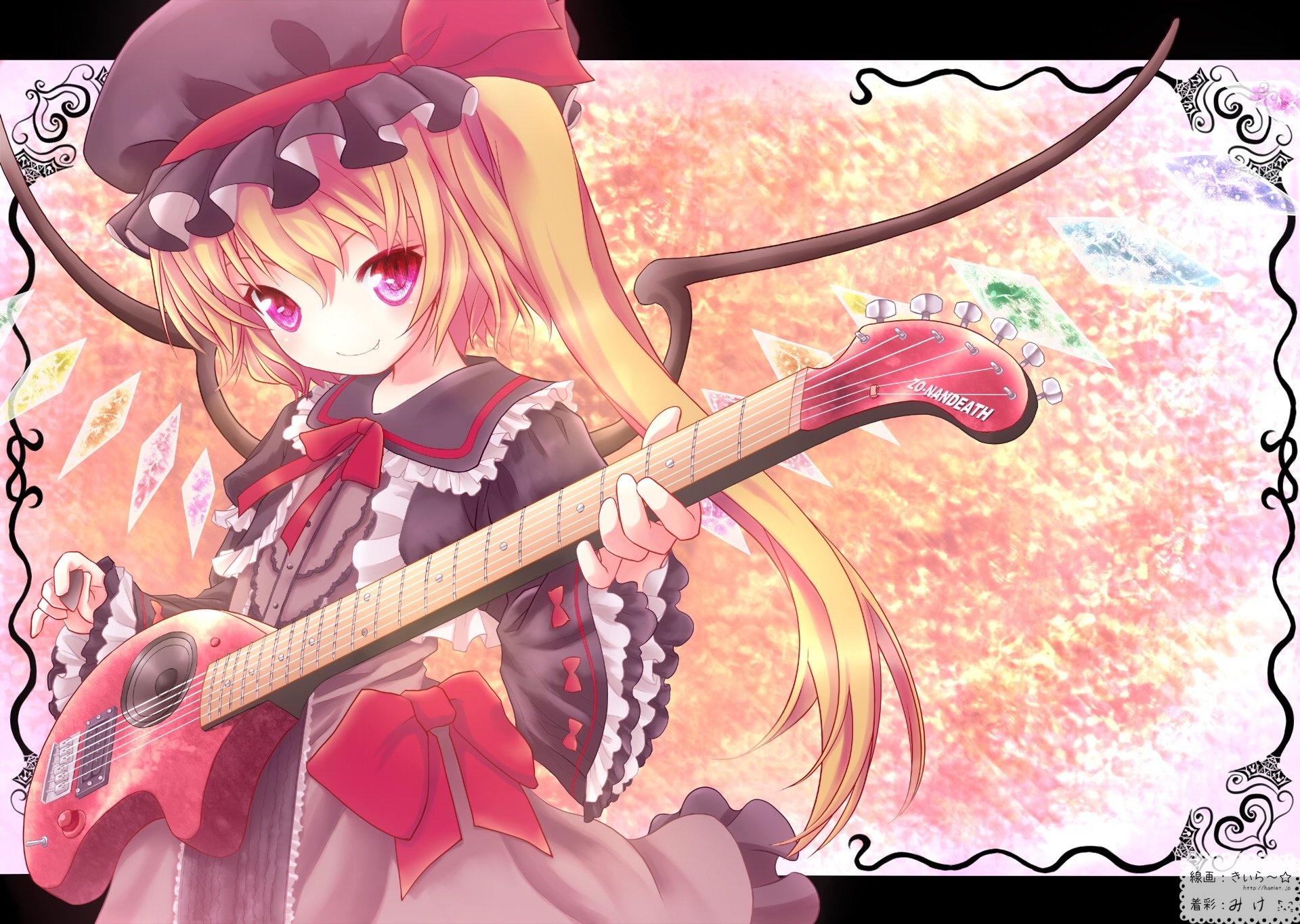Download Flandre Scarlet Anime Touhou HD Wallpaper