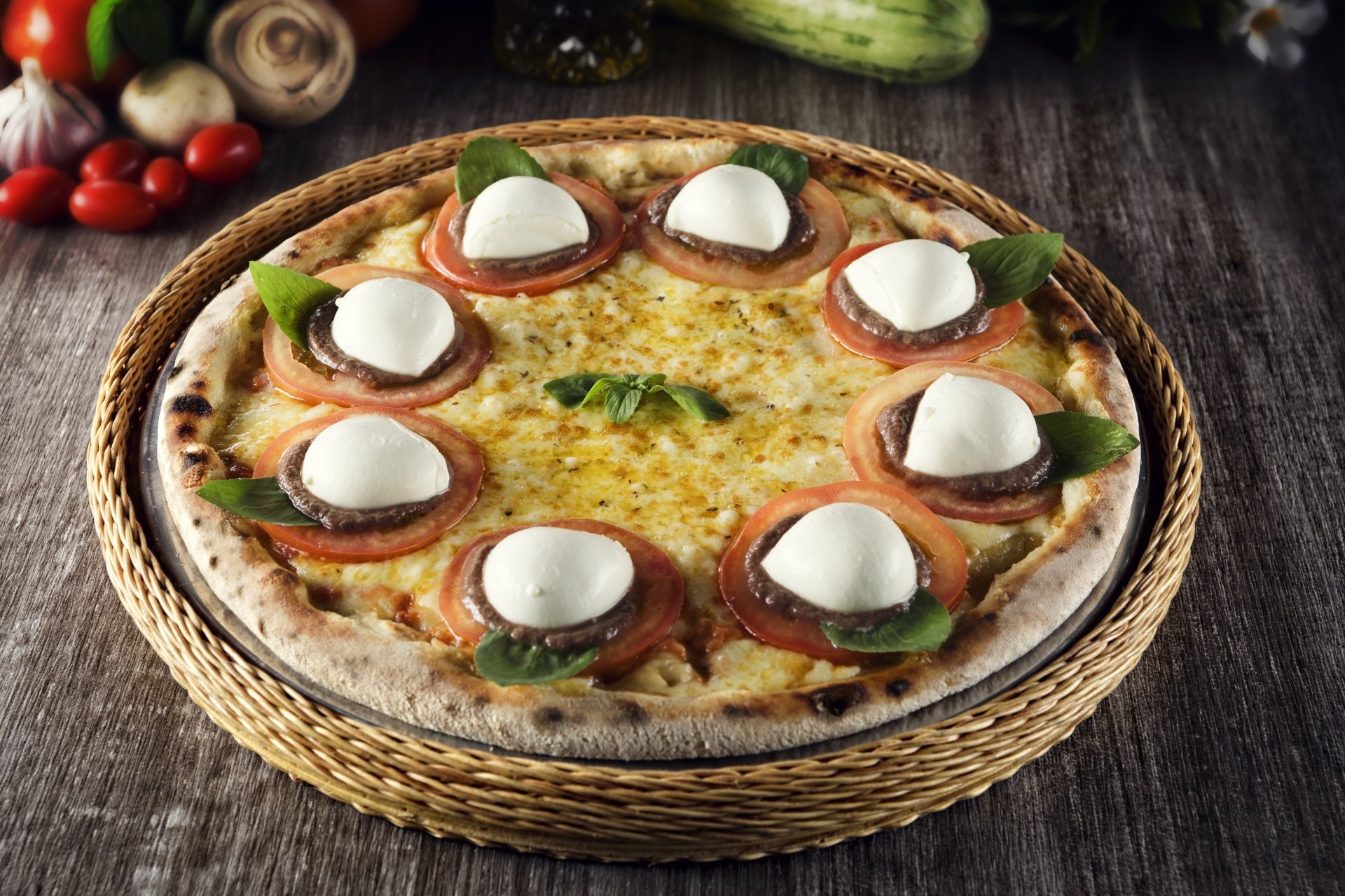Download Mozzarella Still Life Cheese Food Pizza 4k Ultra HD Wallpaper