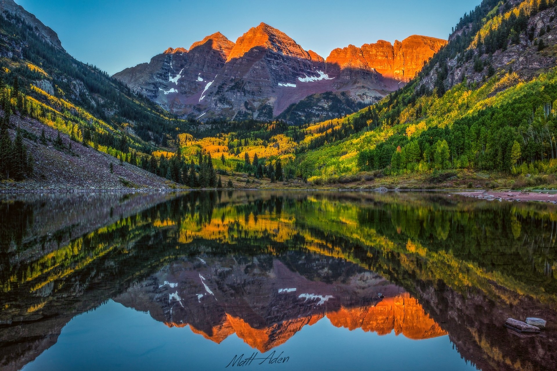 Maroon Bells Hd Wallpapers Background Images