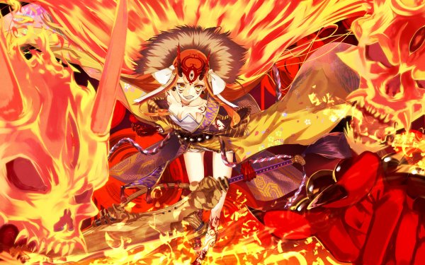 Anime Fate/Grand Order Fate Series Ibaraki Douji HD Wallpaper | Background Image