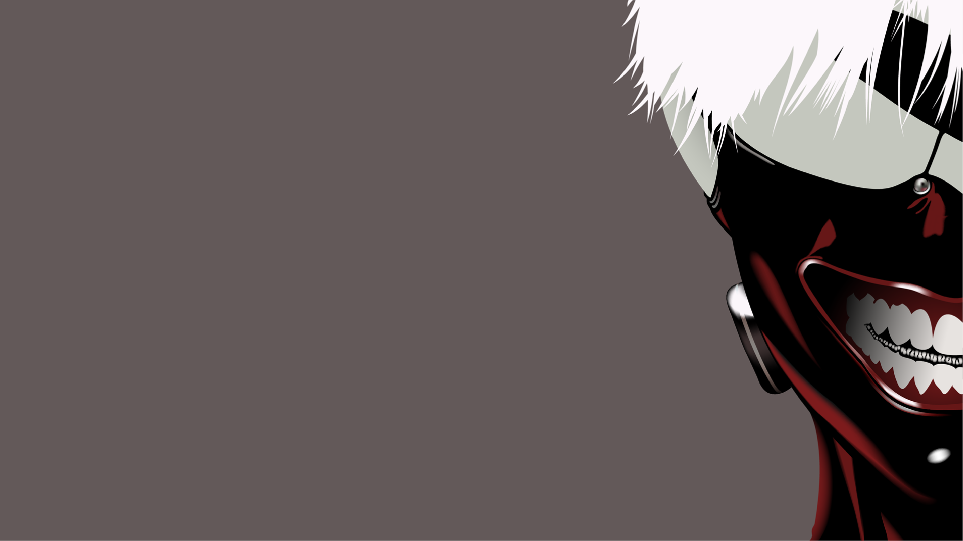 Ken Kaneki Wallpaper 4K, Minimalist, Tokyo Ghoul