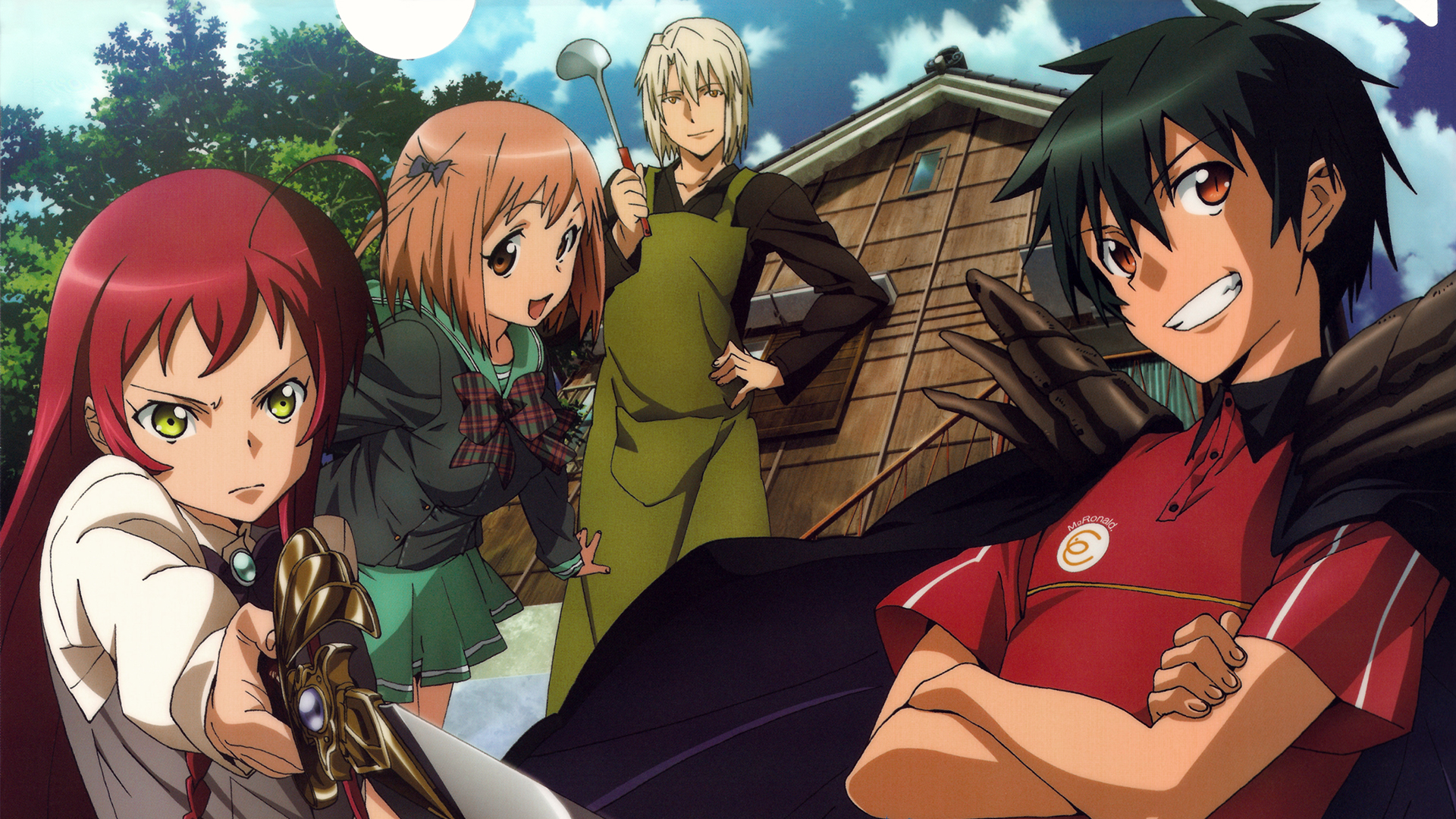 Anime The Devil Is a Part-Timer! HD Wallpaper | Background Image