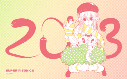 Anime Super Sonico HD Desktop Wallpaper | Background Image