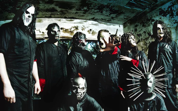 heavy metal industrial metal nu metal music Slipknot HD Desktop Wallpaper | Background Image