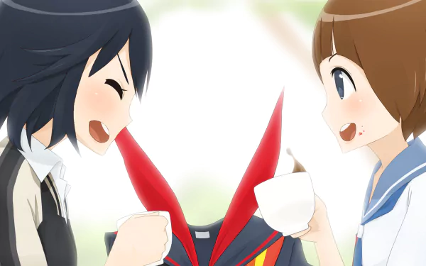 Senketsu (Kill la Kill) Mako Mankanshoku Ryūko Matoi Anime Kill La Kill HD Desktop Wallpaper | Background Image