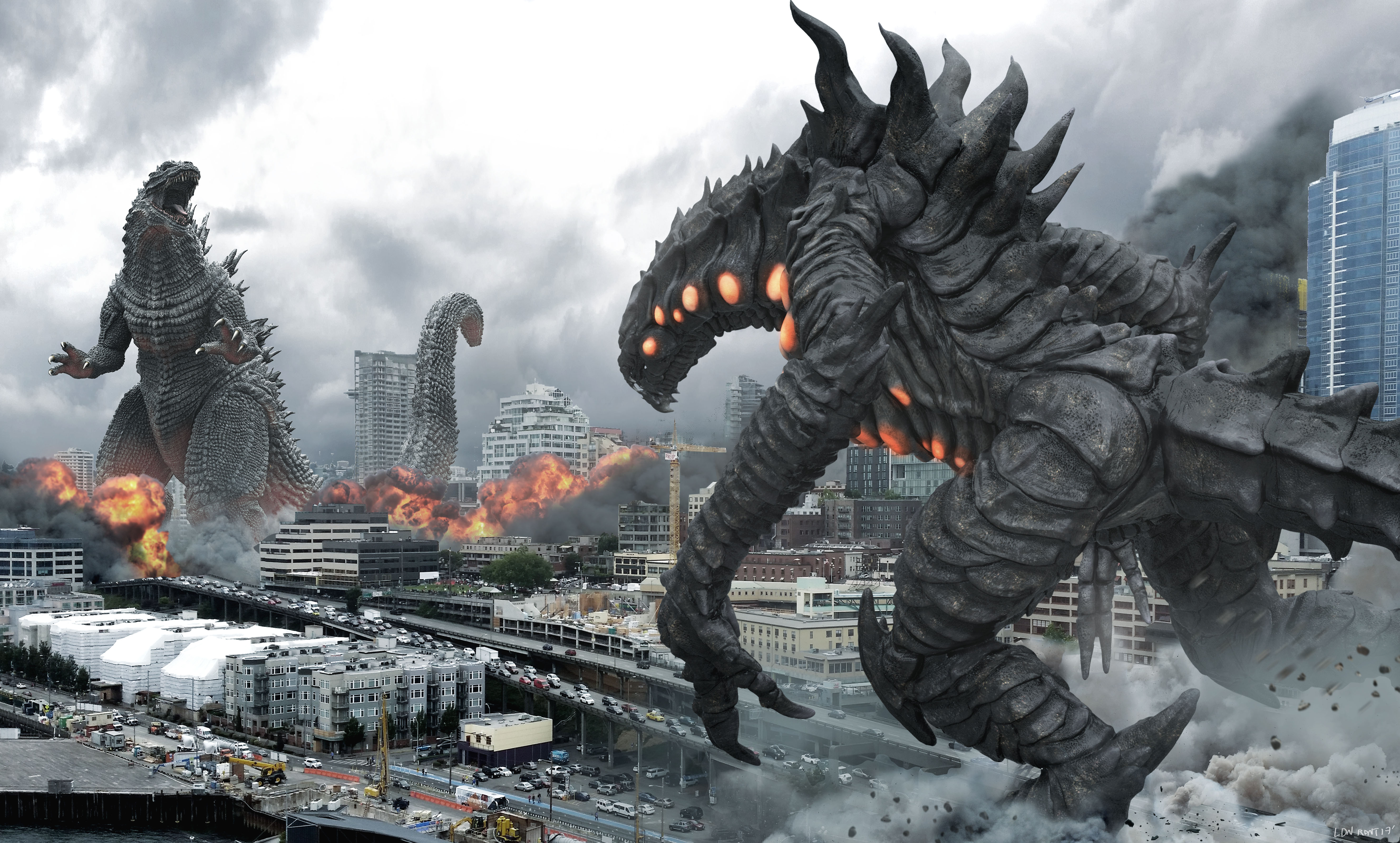 Godzilla 4k Ultra HD Wallpaper