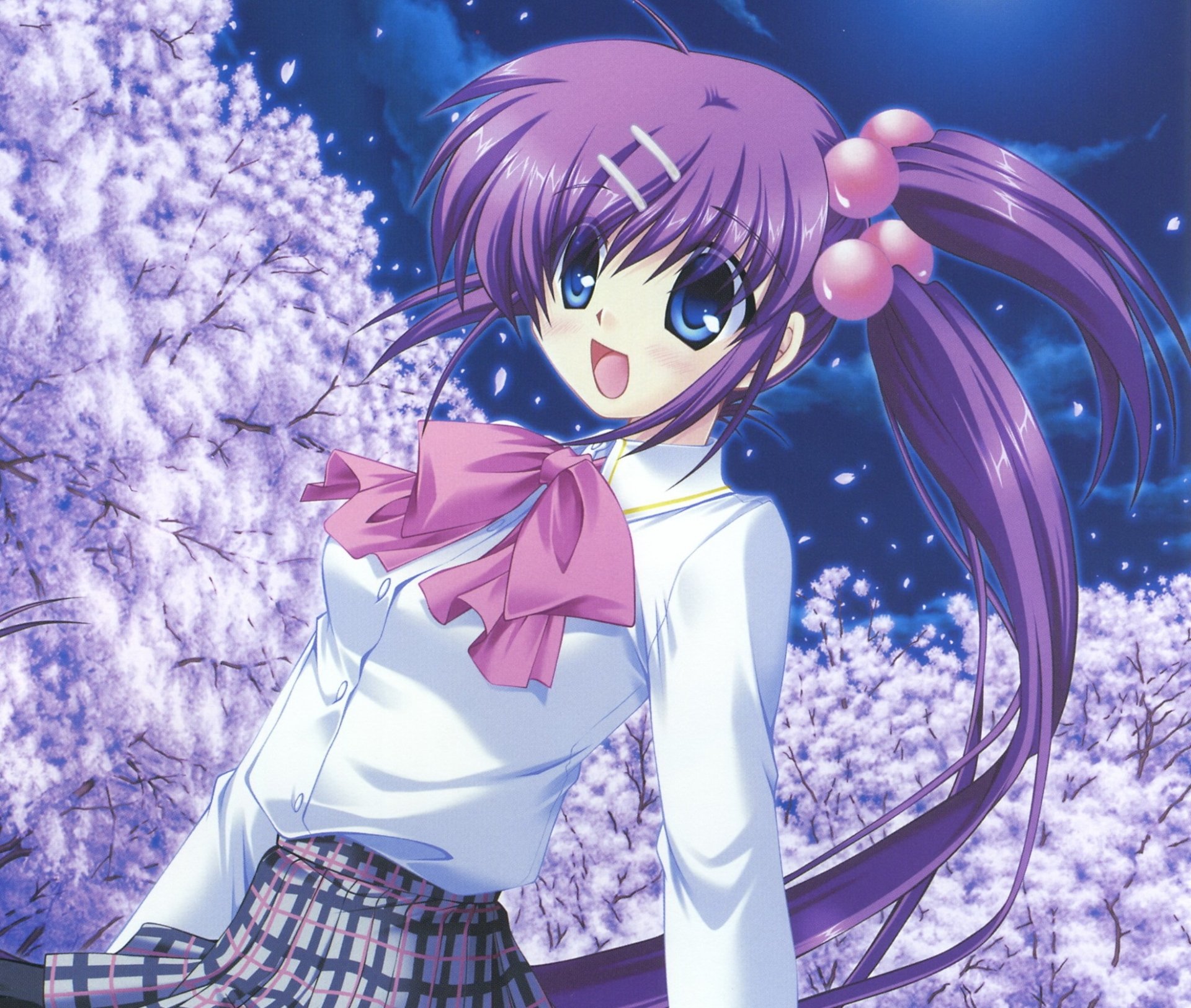 Download Haruka Saigusa Anime Little Busters! HD Wallpaper