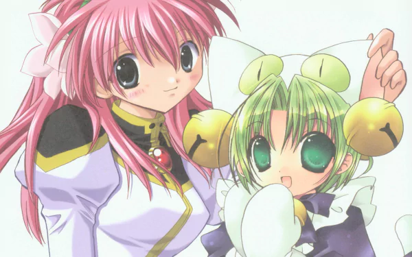 Milfeulle Sakuraba Dejiko (Di Gi Charat) galaxy angel Di Gi Charat Anime crossover HD Desktop Wallpaper | Background Image