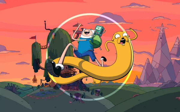 Jake (Adventure Time) Finn (Adventure Time) TV Show Adventure Time HD Desktop Wallpaper | Background Image