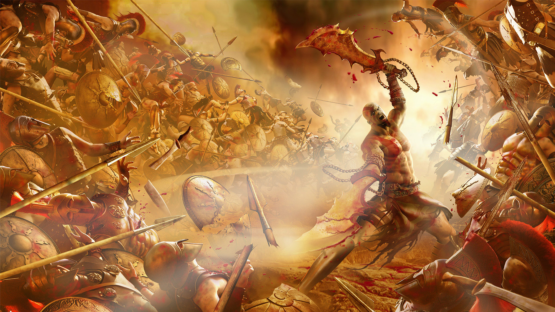God Of War III HD Wallpaper