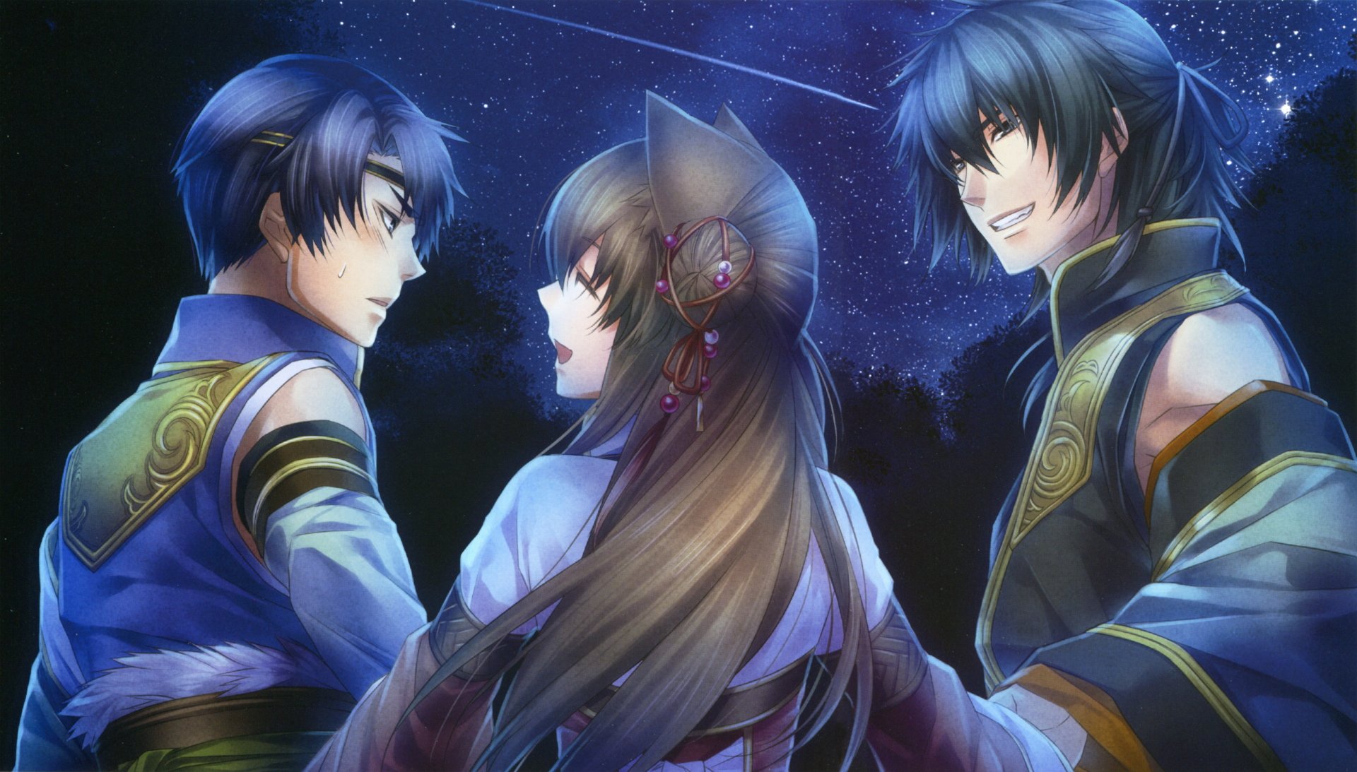 Download Kakouen (Juuzaengi) Kakouton (Juuzaengi) Kan'u (Juuzaengi) Anime Juuzaengi ~Engetsu Sangokuden~ 4k Ultra HD Wallpaper by Teita