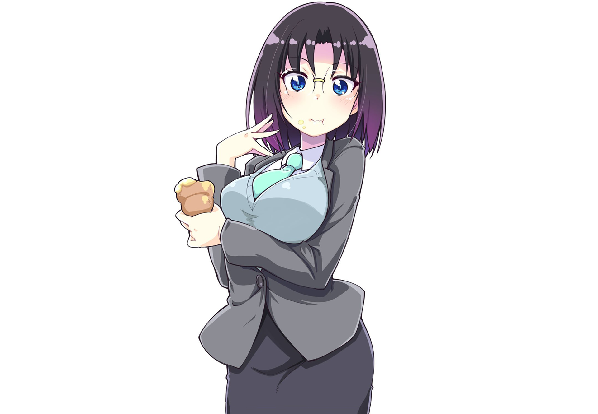 Download Elma (Miss Kobayashi's Dragon Maid) Anime Miss Kobayashi's Dragon Maid  HD Wallpaper