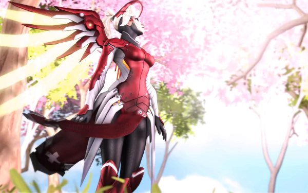 Mercy (Overwatch) video game Overwatch HD Desktop Wallpaper | Background Image