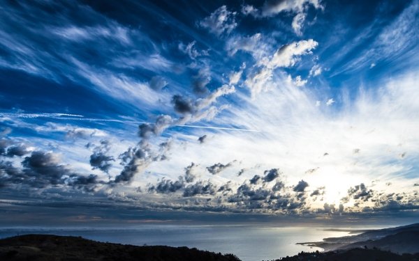 Earth Sky Horizon Nature Cloud Ocean Coastline HD Wallpaper | Background Image
