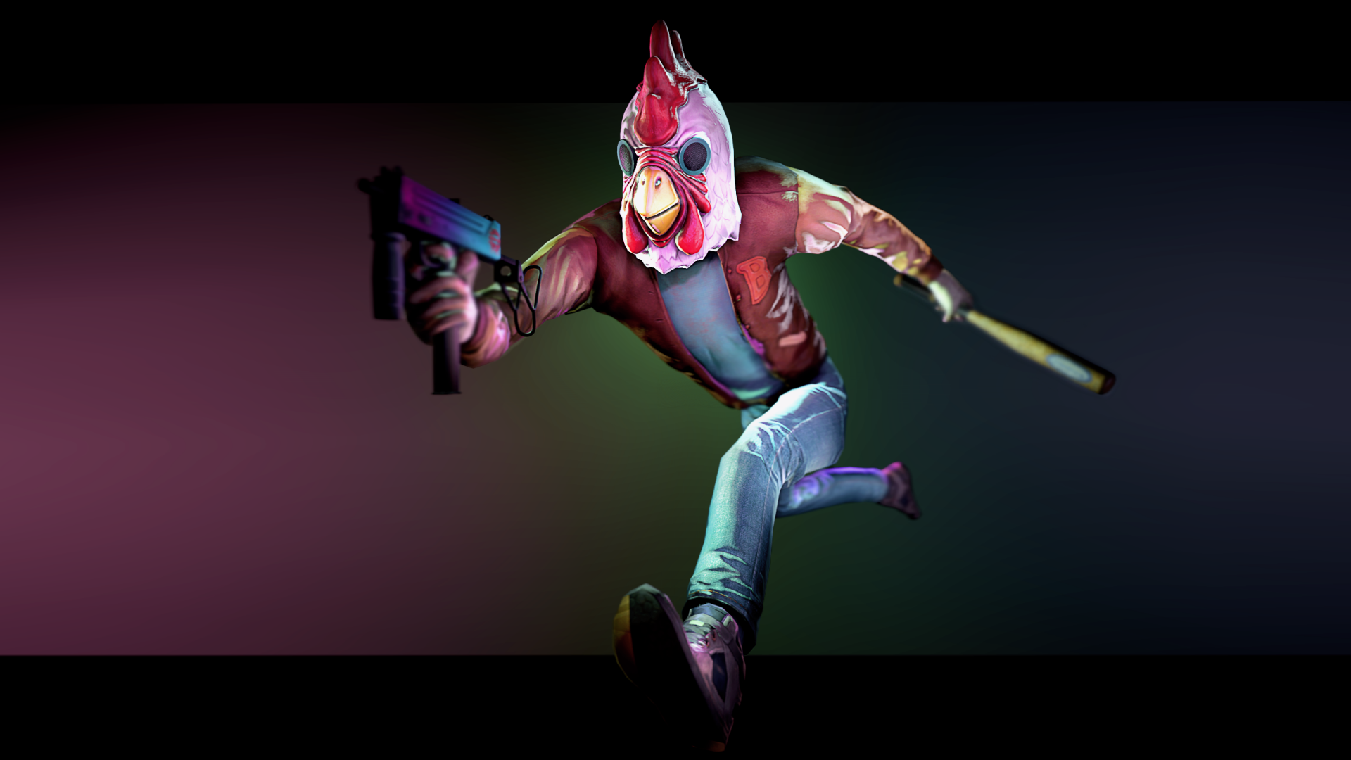 Download Payday 2 Jacket (Payday) Video Game Hotline Miami HD Wallpaper by Legoformer1000