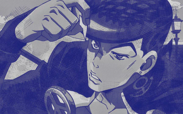 Josuke Higashikata Anime Jojo's Bizarre Adventure HD Desktop Wallpaper | Background Image