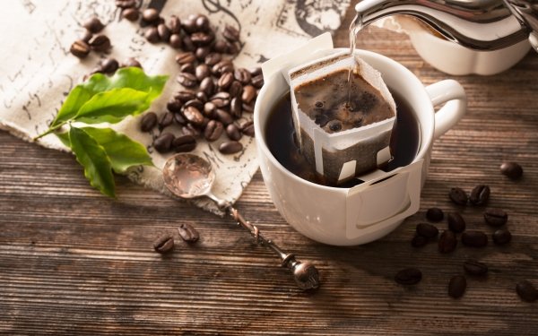 Food Coffee Coffee Beans Cup Still Life HD Wallpaper | Background Image