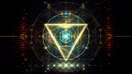 Abstract triangle HD Desktop Wallpaper | Background Image