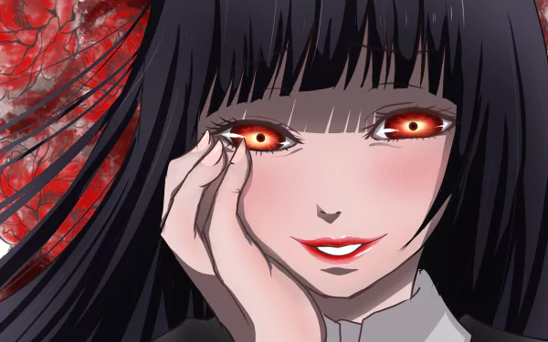 Yumeko Jabami Anime Kakegurui HD Desktop Wallpaper | Background Image