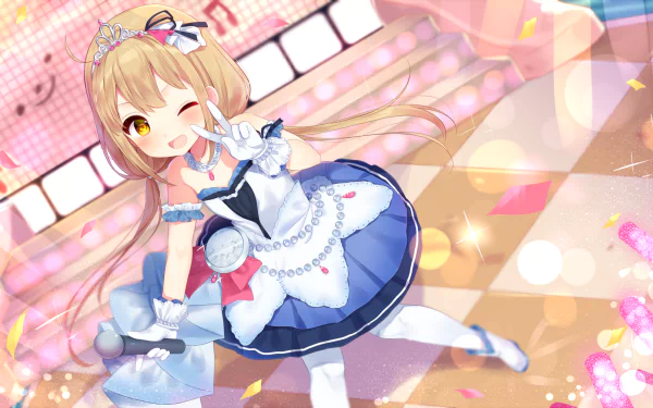 Anzu Futaba Anime THE iDOLM@STER: Cinderella Girls Starlight Stage HD Desktop Wallpaper | Background Image