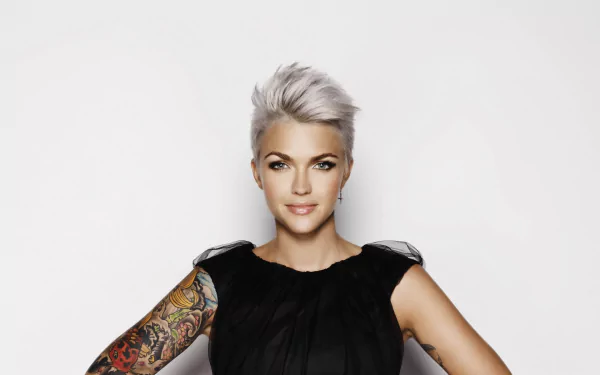 tattoo Celebrity Ruby Rose HD Desktop Wallpaper | Background Image
