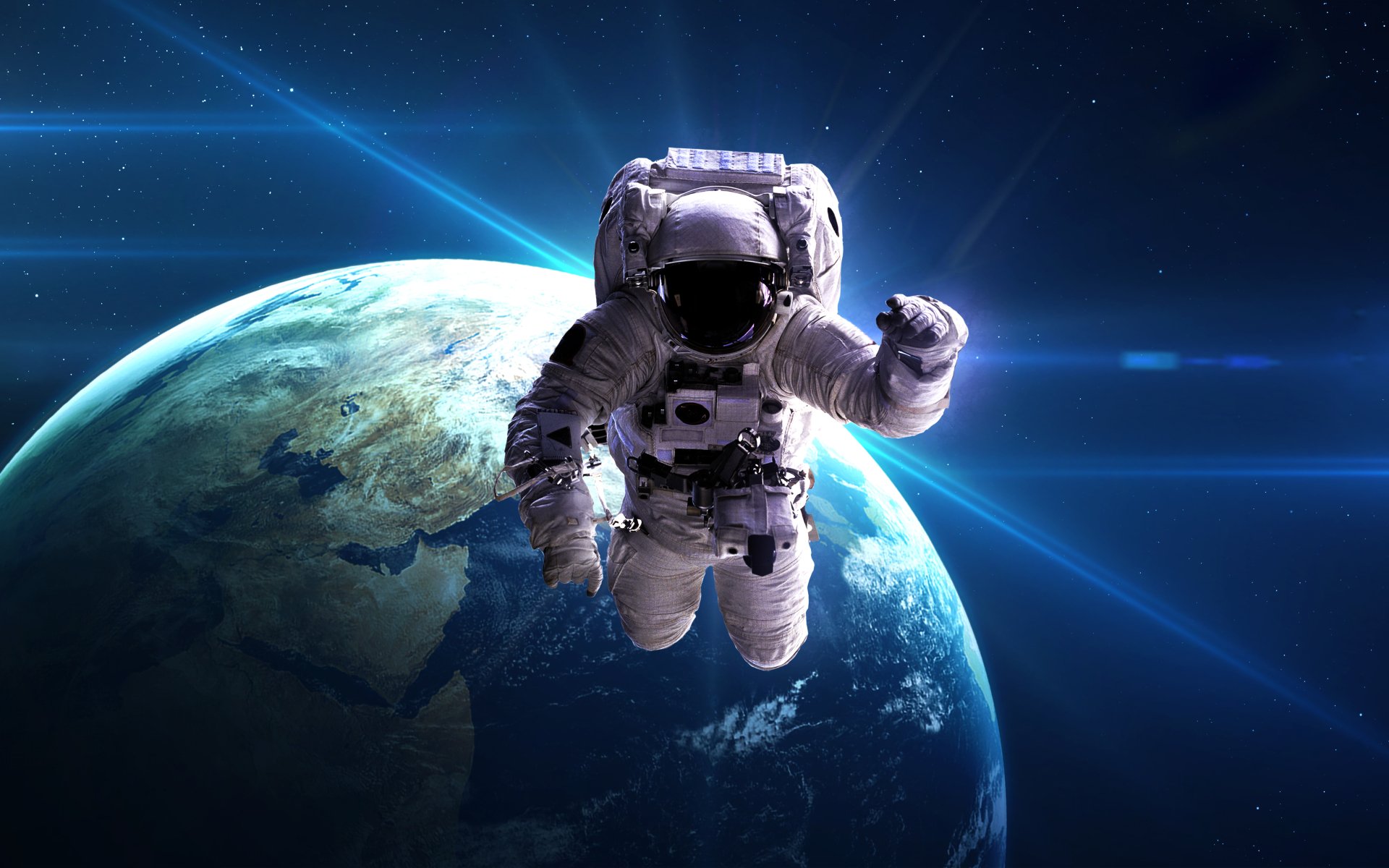 Astronauta 5k Retina Ultra Fondo de pantalla HD | Fondo de Escritorio