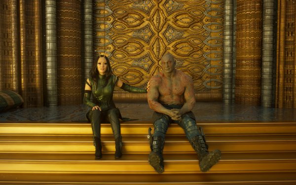 Movie Guardians of the Galaxy Vol. 2 Mantis Pom Klementieff Drax The Destroyer Dave Bautista HD Wallpaper | Background Image