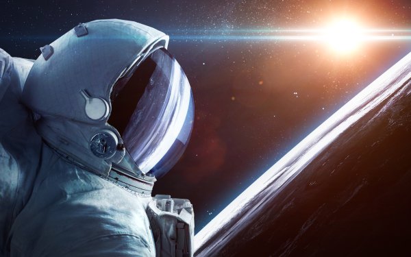 Sci Fi Astronaut Stars Space HD Wallpaper | Background Image